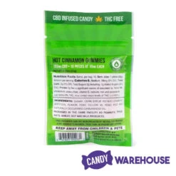 Eddy Edibles Hot Cinnamon CBD Gummies THC Free 100mg: 10 Gummy Bears -Candy Promotion Sale eddy edibles hot cinnamon cbd gummies thc free 100mg 10 gummy bears candy warehouse 4
