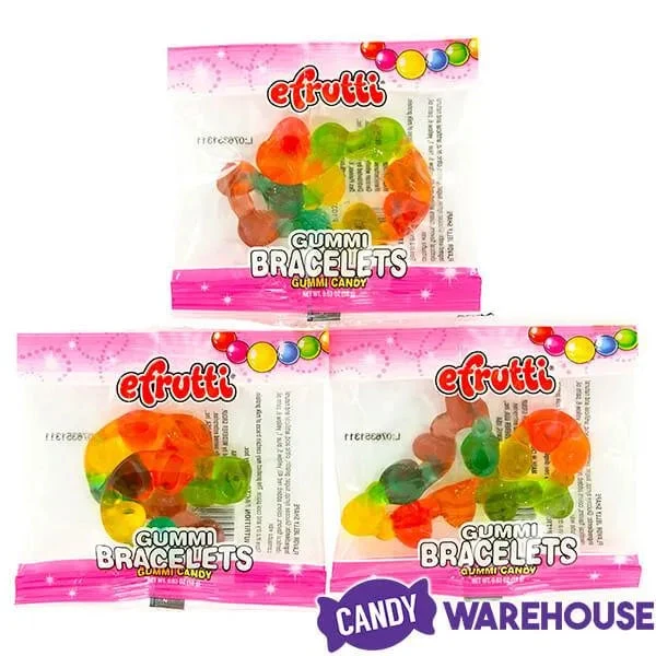 Efrutti Gummy Candy Bracelets: 40-Piece Box 4 Efrutti Gummy Candy Bracelets: 40-Piece Box - Image 4