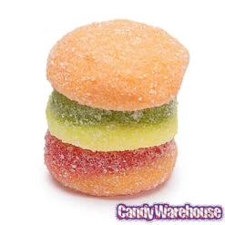 Efrutti Gummy Mini Cheese Burgers Candy - Sour: 60-Piece Box -Candy Promotion Sale efrutti gummy mini cheese burgers candy sour 60 piece box candy warehouse 3 e2f33f4d 89f1 465c a9d0 7b20b16ce874