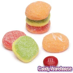 Efrutti Gummy Mini Cheese Burgers Candy - Sour: 60-Piece Box -Candy Promotion Sale efrutti gummy mini cheese burgers candy sour 60 piece box candy warehouse 4 556a5ee5 7457 4a38 bae3 88ddce926c54