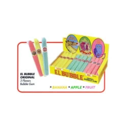 El Bubble Bubble Gum Cigars - Version I: 36-Piece Box -Candy Promotion Sale el bubble bubble gum cigars version i 36 piece box candy warehouse 4 5e16820e 711d 4be8 9913 7638ff4b7952