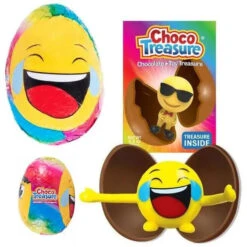 Emoji ChocoTreasure Surprise Eggs With Toy Inside: 12-Piece Box 13 Emoji ChocoTreasure Surprise Eggs With Toy Inside: 12-Piece Box -Candy Promotion Sale emoji chocotreasure surprise eggs with toy inside 12 piece box candy warehouse 6