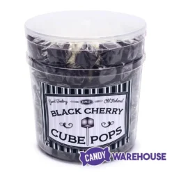 Espeez Cube Pop - Black Cherry: 100-Piece Tub -Candy Promotion Sale espeez cube pop black cherry 100 piece tub candy warehouse 3