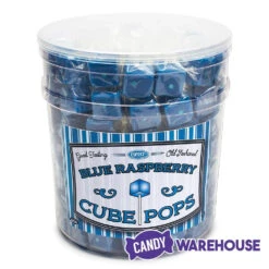 Espeez Cube Pop - Blue Raspberry: 100-Piece Tub -Candy Promotion Sale espeez cube pop blue raspberry 100 piece tub candy warehouse 3