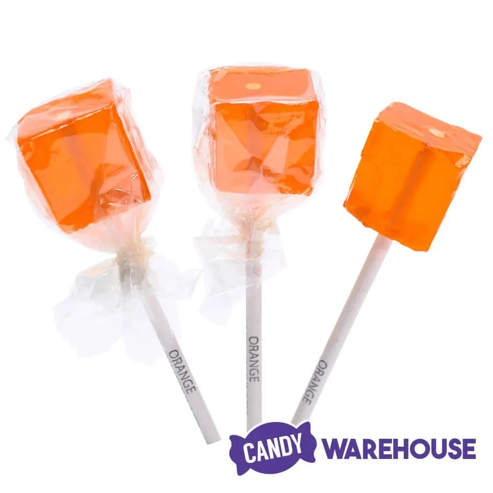 Espeez Cube Pop - Orange: 100-Piece Tub 2 Espeez Cube Pop - Orange: 100-Piece Tub - Image 2
