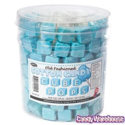 Espeez Cube Pops - Cotton Candy: 100-Piece Tub -Candy Promotion Sale espeez cube pops cotton candy 100 piece tub candy warehouse 4