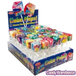 Espeez Cube Pops - Groovy Tie-Dye: 48-Piece Display -Candy Promotion Sale espeez cube pops groovy tie dye 48 piece display candy warehouse 6