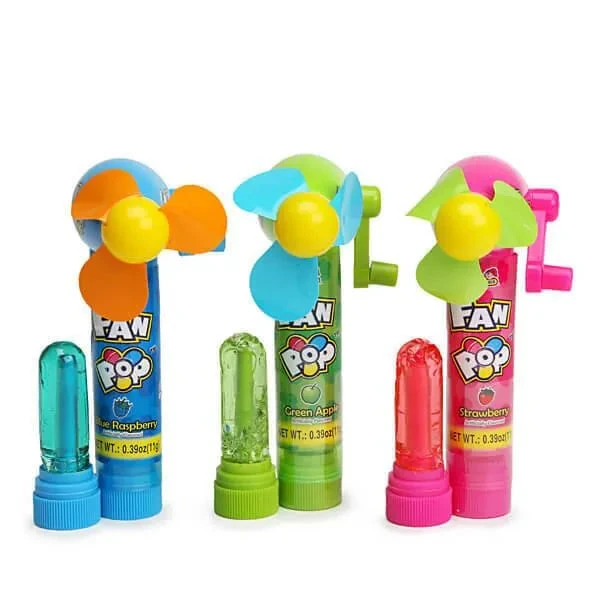 Fan Pop Suckers: 12-Piece Box 1 Fan Pop Suckers: 12-Piece Box