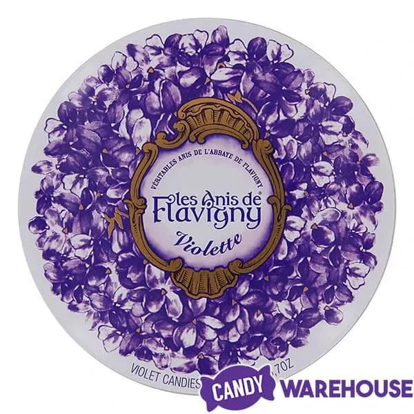 Flavigny Pastilles Violet Candy Gift Tin 4 Flavigny Pastilles Violet Candy Gift Tin - Image 4