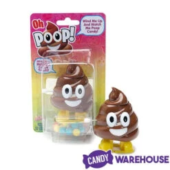 Flix Candy Wind-up Poop Emoji Candy Dispensers: 6-Piece Display -Candy Promotion Sale flix candy wind up poop emoji candy dispensers 6 piece display candy warehouse 4