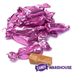 Foiled Caramel Candy - Hot Pink: 180-Piece Bag -Candy Promotion Sale foiled caramel candy hot pink 180 piece bag candy warehouse 5