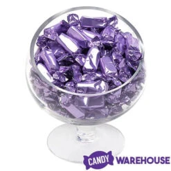 Foiled Caramel Candy - Lavender: 180-Piece Bag -Candy Promotion Sale foiled caramel candy lavender 180 piece bag candy warehouse 4