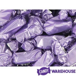 Foiled Caramel Candy - Lavender: 180-Piece Bag -Candy Promotion Sale foiled caramel candy lavender 180 piece bag candy warehouse 5