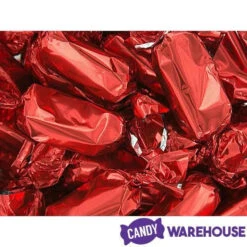 Foiled Caramel Candy - Red: 180-Piece Bag -Candy Promotion Sale foiled caramel candy red 180 piece bag candy warehouse 5