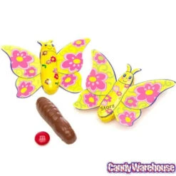 Foiled Chocolate Butterflies: 40-Piece Tub -Candy Promotion Sale foiled chocolate butterflies 40 piece tub candy warehouse 3