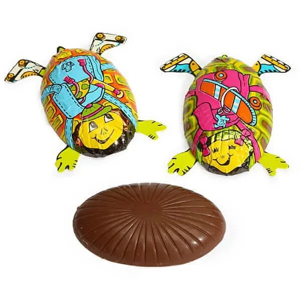 Foiled Milk Chocolate Turtles: 36-Piece Display 1 Foiled Milk Chocolate Turtles: 36-Piece Display