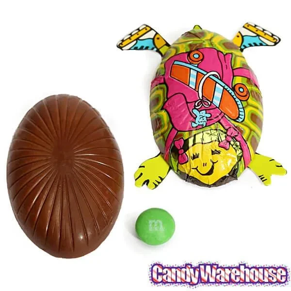 Foiled Milk Chocolate Turtles: 36-Piece Display 2 Foiled Milk Chocolate Turtles: 36-Piece Display - Image 2