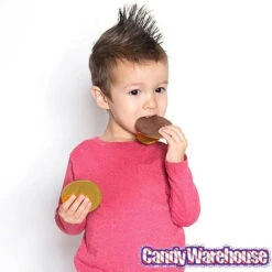 Fort Knox Gold Foiled Milk Chocolate US Dollar Medallions: 30-Piece Box -Candy Promotion Sale fort knox gold foiled milk chocolate us dollar medallions 30 piece box candy warehouse 3