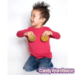 Fort Knox Gold Foiled Milk Chocolate US Dollar Medallions: 30-Piece Box -Candy Promotion Sale fort knox gold foiled milk chocolate us dollar medallions 30 piece box candy warehouse 6