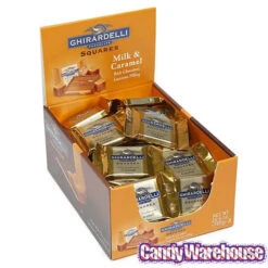 Ghirardelli Milk Chocolate With Caramel Filling Squares: 50-Piece Box -Candy Promotion Sale ghirardelli milk chocolate with caramel filling squares 50 piece box candy warehouse 3 e4f2247f 8313 4b4d 9439 5a95b0a12a8f