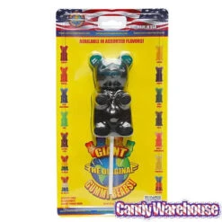 Giant Gummy Bear On A Stick - Blue Raspberry -Candy Promotion Sale giant gummy bear on a stick blue raspberry candy warehouse 3 eee8a8d1 9cb1 4e8b a872 9704554474b6
