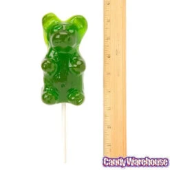 Giant Gummy Bear On A Stick - Sour Apple -Candy Promotion Sale giant gummy bear on a stick sour apple candy warehouse 3 74cac49c 09d1 46fd 9509 d71e63217813