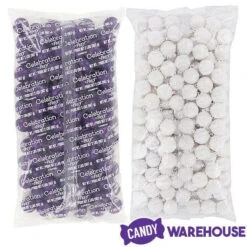 Gumballs Color Combo - Purple And White: 4LB Box -Candy Promotion Sale gumballs color combo purple and white 4lb box candy warehouse 4