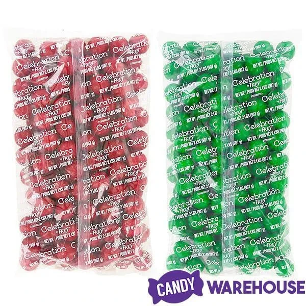 Gumballs Color Combo - Red And Green: 4LB Box 2 Gumballs Color Combo - Red And Green: 4LB Box - Image 2