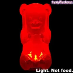 Gummy Bear Night Light - Red -Candy Promotion Sale gummy bear night light red candy warehouse 4