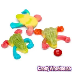 Gummy Filled Tropical Frogs: 1KG Bag -Candy Promotion Sale gummy filled tropical frogs 1kg bag candy warehouse 5