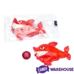 Gummy Sharks With Teeth: 38-Piece Bag -Candy Promotion Sale gummy sharks with teeth 38 piece bag candy warehouse 3