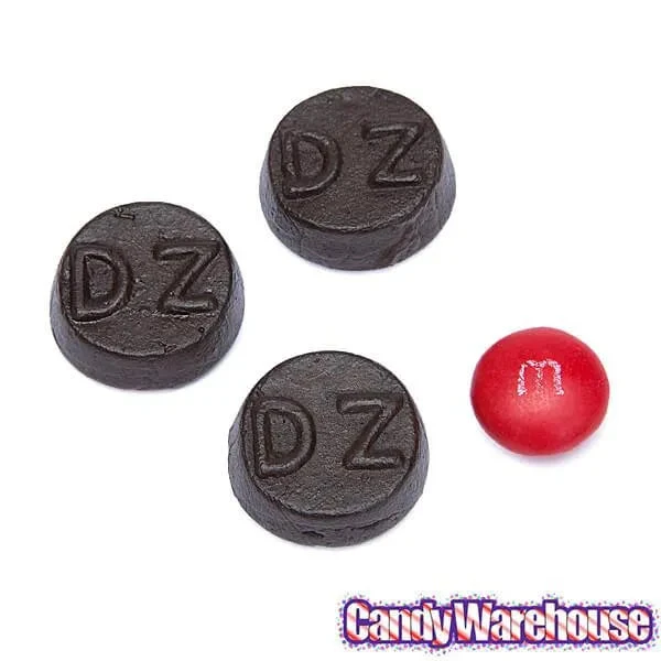 Gustaf's Double Salt Black Licorice Buttons: 1KG Bag 2 Gustaf's Double Salt Black Licorice Buttons: 1KG Bag - Image 2