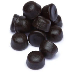 Gustaf's Dutch Black Licorice Drops: 1KG Bag