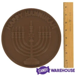 Happy Hanukkah Milk Chocolate Giant Gelt: 8.65-Ounce Coin -Candy Promotion Sale happy hanukkah milk chocolate giant gelt 8 65 ounce coin candy warehouse 3