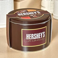 Hershey's Caramels - Milk And Dark Chocolate Caramel Candy: 2.5LB Gift Tin 9 Hershey's Caramels - Milk And Dark Chocolate Caramel Candy: 2.5LB Gift Tin -Candy Promotion Sale hershey s caramels milk and dark chocolate caramel candy 2 5lb gift tin candy warehouse 5