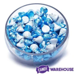 Hershey's Kisses Color Combo - Light Blue And White: 800-Piece Box 7 Hershey's Kisses Color Combo - Light Blue And White: 800-Piece Box -Candy Promotion Sale hershey s kisses color combo light blue and white 800 piece box candy warehouse 3