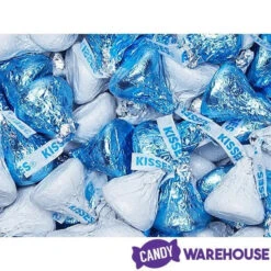 Hershey's Kisses Color Combo - Light Blue And White: 800-Piece Box 8 Hershey's Kisses Color Combo - Light Blue And White: 800-Piece Box -Candy Promotion Sale hershey s kisses color combo light blue and white 800 piece box candy warehouse 4
