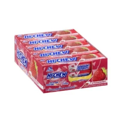 Hi-Chew Fruit Chews 10-Piece Candy Packs - Strawberry: 15-Piece Box -Candy Promotion Sale hi chew fruit chews 10 piece candy packs strawberry 15 piece box candy warehouse 3