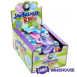Jawbreaker Candy Rings: 18-Piece Display -Candy Promotion Sale jawbreaker candy rings 18 piece display candy warehouse 3