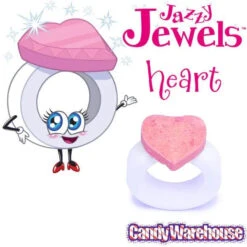 Jazzy Jewels Candy Rings: 30-Piece Jar -Candy Promotion Sale jazzy jewels candy rings 30 piece jar candy warehouse 4 64304f75 4337 4d07 bd4a f2636f638562