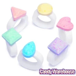 Jazzy Jewels Candy Rings: 30-Piece Jar -Candy Promotion Sale jazzy jewels candy rings 30 piece jar candy warehouse 8 ca8fa5d0 dcf9 4e99 8cfa 929196f7ad3a