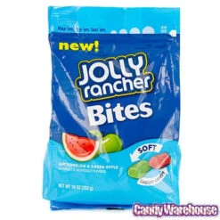 Jolly Rancher Bites - Watermelon And Green Apple: 8-Ounce Bag -Candy Promotion Sale jolly rancher bites watermelon and green apple 8 ounce bag candy warehouse 5