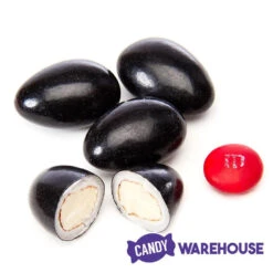 Jordan Almonds - Black: 5LB Bag -Candy Promotion Sale jordan almonds black 5lb bag candy warehouse 3