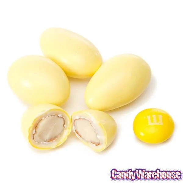 Jordan Almonds - Pastel Yellow: 5LB Bag 4 Jordan Almonds - Pastel Yellow: 5LB Bag - Image 4