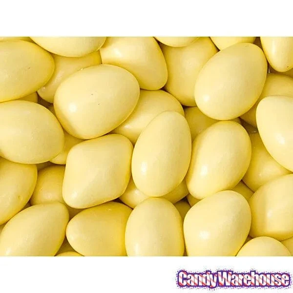 Jordan Almonds - Pastel Yellow: 5LB Bag 5 Jordan Almonds - Pastel Yellow: 5LB Bag - Image 5