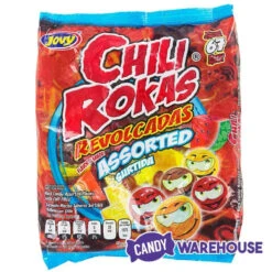 Jovy Chili Rokas Revolcadas Hard Candy - Assorted: 65-Piece Bag 7 Jovy Chili Rokas Revolcadas Hard Candy - Assorted: 65-Piece Bag -Candy Promotion Sale jovy chili rokas revolcadas hard candy assorted 65 piece bag candy warehouse 4