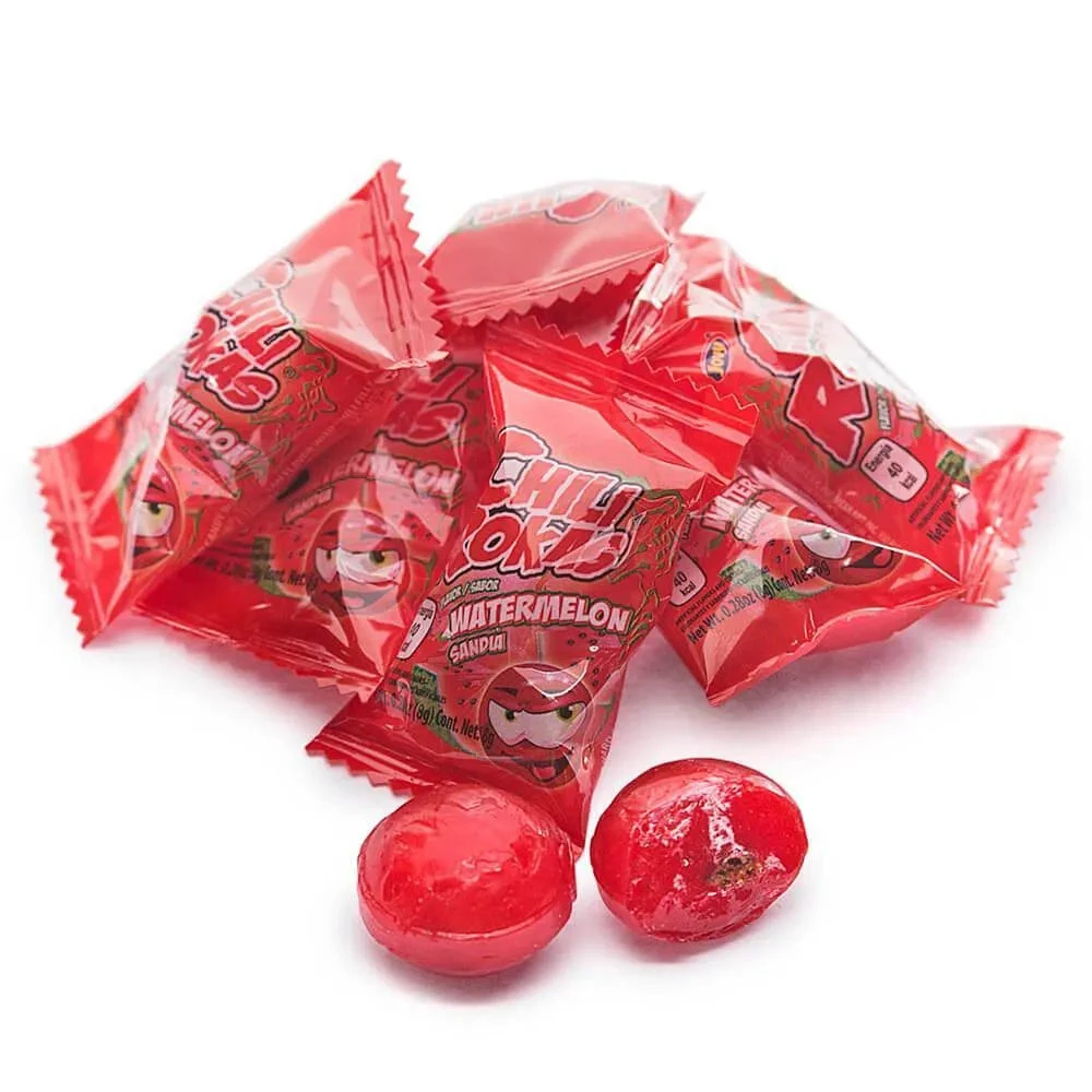 Jovy Chili Rokas Revolcadas Hard Candy - Watermelon: 65-Piece Bag 1 Jovy Chili Rokas Revolcadas Hard Candy - Watermelon: 65-Piece Bag