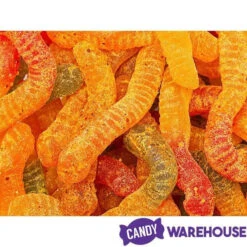 Jovy Crazy Gummy Worms Revolcado Tamarindo Candy: 5LB Bag -Candy Promotion Sale jovy crazy gummy worms revolcado tamarindo candy 5lb bag candy warehouse 4