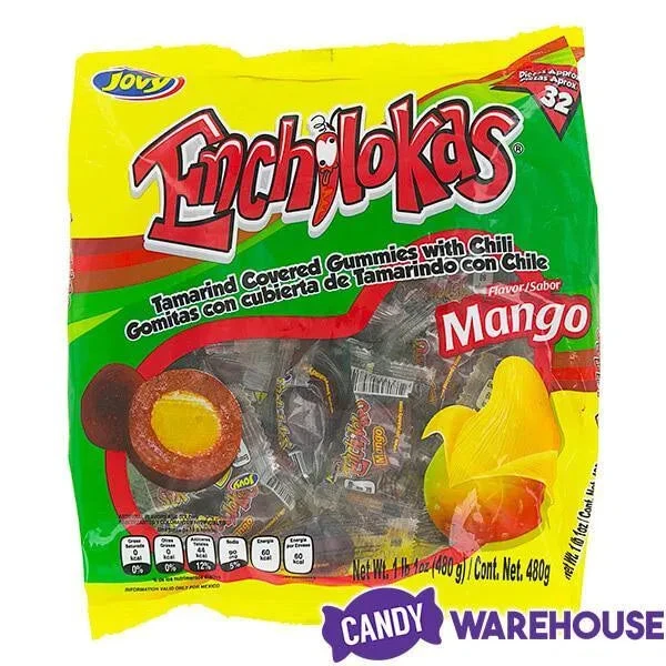 Jovy Enchilokas Mango Chili Gummy Candy: 32-Piece Bag 4 Jovy Enchilokas Mango Chili Gummy Candy: 32-Piece Bag - Image 4