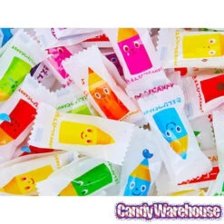 Kanro Assorted Colors Pencil Hard Candy: 25-Piece Bag -Candy Promotion Sale kanro assorted colors pencil hard candy 25 piece bag candy warehouse 3